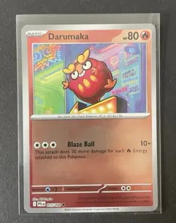 Darumaka 15/94 - Reverse Holo - Pokemon Phantasmal Flames - NM - Image 1