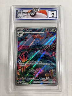2023 Pokemon Gloom Illustration Rare #198 HGC 9 (sb4) - Image 1
