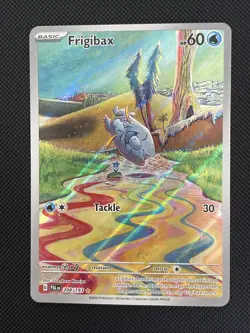 Frigibax Pokemon TCG SV Paldea Evolved Full Art Illustration Rare 208/193 - Image 1
