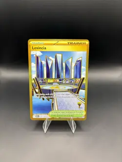 Levincia Destined Rivals 244/182 Hyper Rare Holofoil Pokemon TCG NM - Image 1