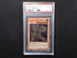 Yu-Gi-Oh! 1st Ed Elemental Hero Bladedge Elemental Energy Ultimate Rare PSA 5 - Image 1