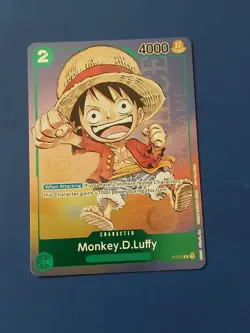 Monkey.D.Luffy (037) 1stAnniversary TournamentP-037One Piece PromotionCards Foil - Image 1
