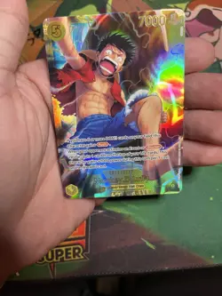 OP15-119 Monkey D. Luffy SEC Near Mint Conditon - Image 1