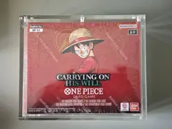 WITH CASE - One Piece Carrying On His Will OP-13 Booster Box English Sealed - Image 1