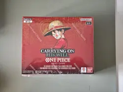 WITH CASE - One Piece Carrying On His Will OP-13 Booster Box English Sealed - Image 2