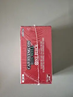 WITH CASE - One Piece Carrying On His Will OP-13 Booster Box English Sealed - Image 3