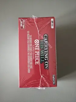 WITH CASE - One Piece Carrying On His Will OP-13 Booster Box English Sealed - Image 4