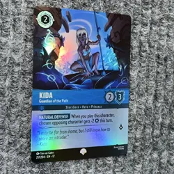 Disney Lorcana Wilds Unknown Kida Guardian Of The Path 217/204 Epic Foil - Image 3