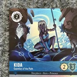 Disney Lorcana Wilds Unknown Kida Guardian Of The Path 217/204 Epic Foil - Image 5