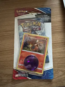 Pokemon Sword Shield Battle Styles Charmander Blister Booster Pack Promo - Image 1