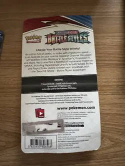 Pokemon Sword Shield Battle Styles Charmander Blister Booster Pack Promo - Image 2