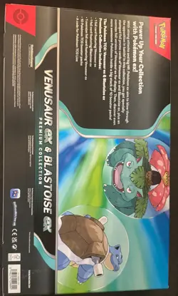 Pokemon TCG: Venusaur ex and Blastoise ex Premium Collection GameStop Exclusive - Image 2