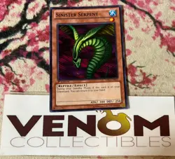 1x (M/NM) - Sinister Serpent - BP02-EN015 - Common - 1st Edition YuGiOh - Image 1