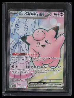 SV: Scarlet & Violet Promo Cards #195 Lillie's Clefairy ex - Image 1
