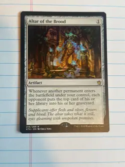 Khans of Tarkir Magic: The Gathering Altar of the Brood Magic the Gathering Card - Image 1
