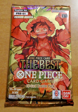 ONE PIECE THE BEST CARD CARTE ENGLISH PRB-01 PACK X1 BOOSTER SEALED JCC MINT - Image 1