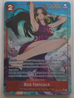 Boa Hancock OP12-014 SR Legacy of the Master One Piece Card Game Alt Art - Image 1