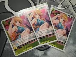 O-Nami x3 English One Piece TCG OP06-101 Wings of - Playset x3 Cards NM/M - Image 1