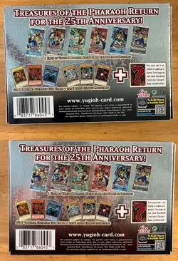 YU-GI-OH 25TH ANNIVERSARY EDITION SETS LEGENDARY COLLECTION SEALED LOT OF 2 - Image 2