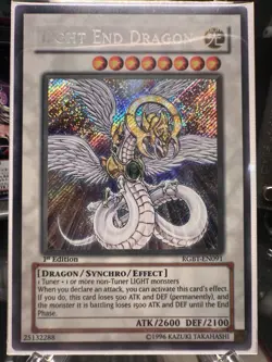 Light End Dragon RGBT-EN091 Raging Battle-1st Edition - Light Play - Image 1