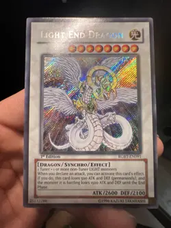 Light End Dragon RGBT-EN091 Raging Battle-1st Edition - Light Play - Image 2