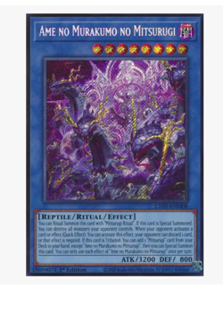 Ame no Murakumo no Mitsurugi - L26D-ENM08 - Secret Rare YuGiOh - Image 1