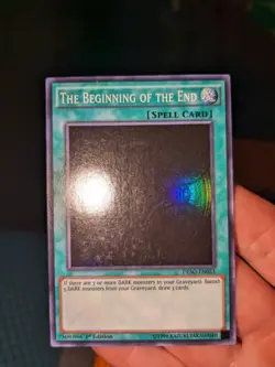 Yugioh The Beginning Of The End DESO-EN053 Super Rare 1st Ed NM - Image 1