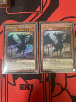 YuGiOh 2x Judgment Dragon LODT-EN026 (2024 Reprint) Unlimited NM - Image 1
