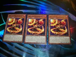 3x Zoroa, the Magistus of Flame 1st Edition Rare MZMU-EN094 Yu-Gi-Oh! - Image 1