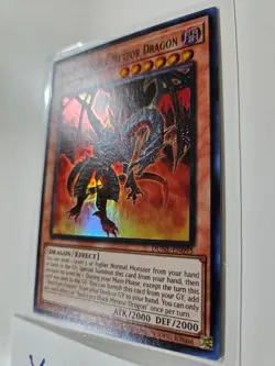 Red-Eyes Black Meteor Dragon (SR) DUNE-EN095 1st Edition Yugioh mint TCG - Image 2