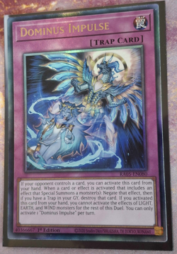 DOMINUS IMPULSE - RA05-EN080 - ULTIMATE RARE - 1ST ED - NEAR MINT - YUGIOH - Image 1