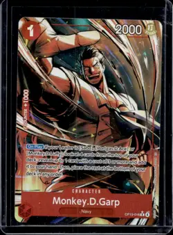 2025 One Piece Carrying On His Will Monkey D. Garp Rare #OP13-016 - Image 1
