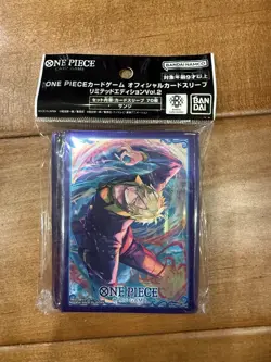 Sanji 70 Sleeves One Piece Card Game Official Deck Limited Edition Vol.2 - Image 1