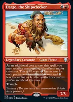 Dargo, the Shipwrecker (Foil Etched) - NM Foil U : Commander Legends - Image 1