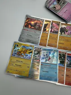 Pokemon Twilight Masquerade COMPLETE COMMON UNCOM HOLO RARE SET (All 147 Cards) - Image 3