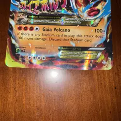 JUMBO Pokemon Mega PRIMAL GROUDON EX Card CLASH 86/160 OVERSIZED MP-HP - Image 3