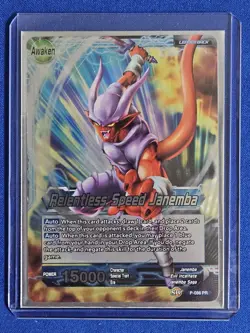 Dragon Ball Super Card Game, Relentless Speed Janemba P-086 Holo Promo NM - Image 3