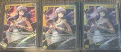 One Piece Card Game Trafalgar Law Lot - 3 EB03 -062 Sec English - Image 1