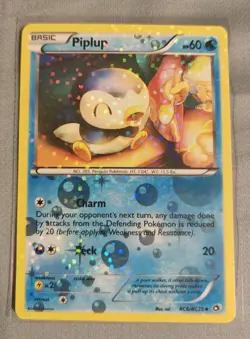 Pokemon Piplup RC6/RC25 Legendary Treasures: Radiant Collection Holo NM/LP Card - Image 1