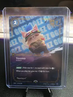 Teemo - Scout (GG EZ) - Riftbound Organized Play Promotional Cards (OPP) - Image 3