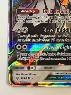 Silvally GX - 184/236 - SM Cosmic Eclipse Ultra Rare Holo Pokemon Card - NM/M - Image 2