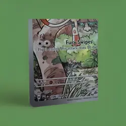 Illustration Rare Meowth (106/094) Phantasmal Flames Pokemon Card - Image 4