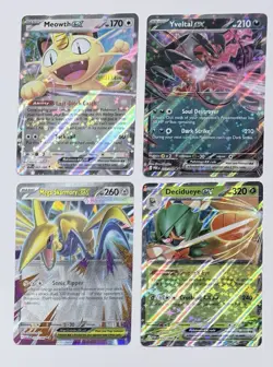 Pokemon 4x Card Lot - English Holo Foil - EX- NM - POR - Image 1