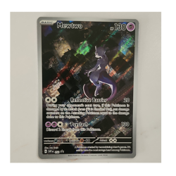 Pokemon Mewtwo SVP 052 Promo Holo Scarlet & Violet 130 HP English Card - Image 1