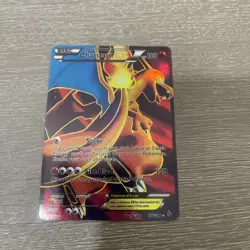 Charizard EX Full Art Ultra Rare Holo 100/106 Flashfire Pokemon Card English - Image 1