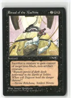 Ritual of the Machine 24 Rare Alliances Magic: The Gathering Near Mint - Image 1
