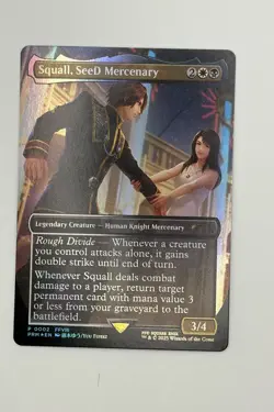 MTG Final Fantasy Standard Showdown Promo Squall, SeeD Mercenary - Image 1