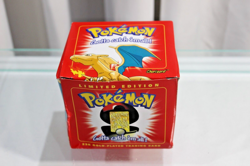 23K Gold Plated CHARIZARD Trading Card 1999 Burger King Pokemon NEW SEALED Ball - Image 2