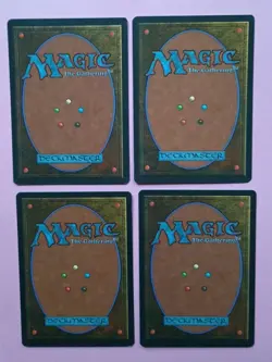 Magic the Gathering MTG Legends FBB ITALIAN ENERGY TAP X 4 LP/EX C 1994 Nice! - Image 2