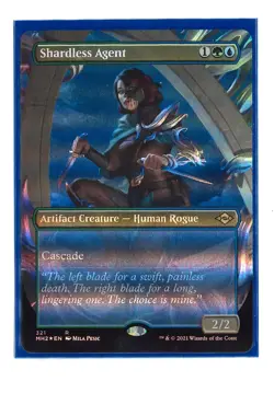MTG Modern Horizons 2 - 1x Full Art Foil Shardless Agent - NM - Image 1